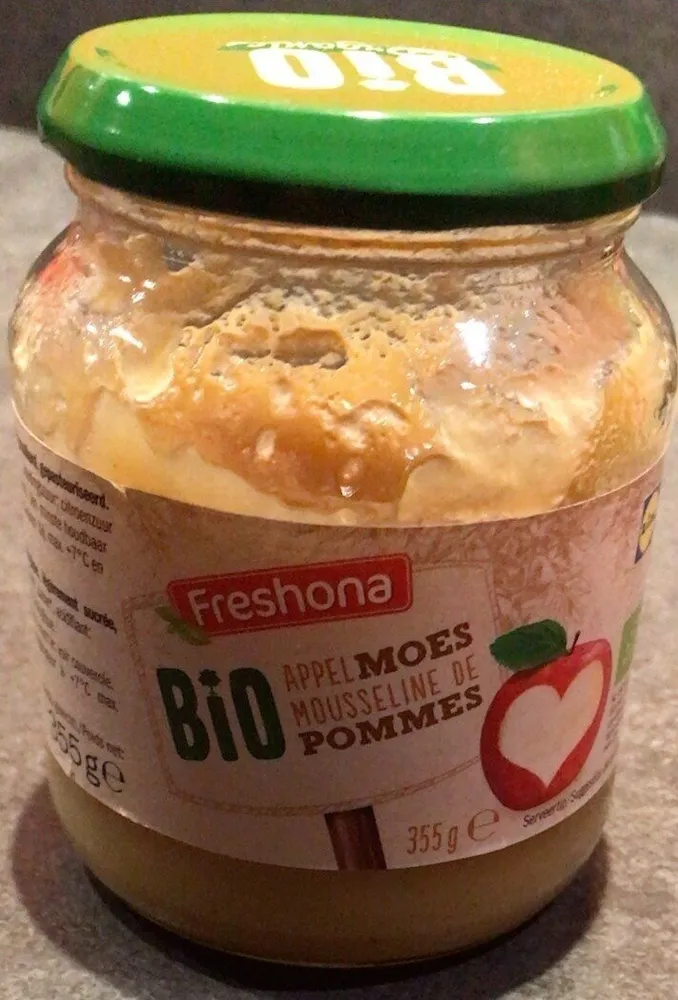 Bio mousseline de pomme