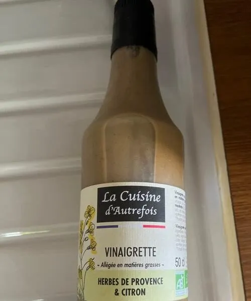 Vinaigrette allégée Herbes de Provence & Citron La Cuisine d’Autrefois