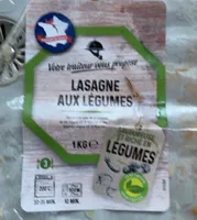 Lasagnes légumes gratinées