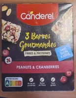 Barres Gourmandes Peanuts & Cranberries