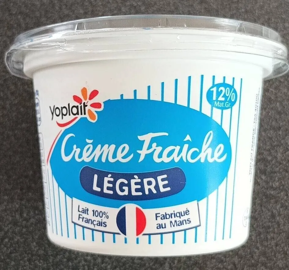 Crème fraîche légère 12% matière grasse