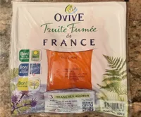 Truite fumée de France