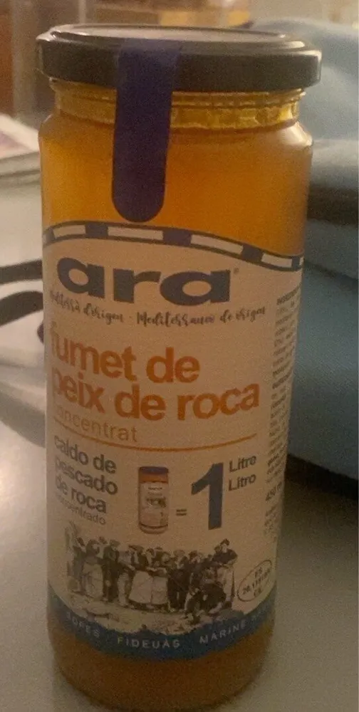 Fumet de peix de roca