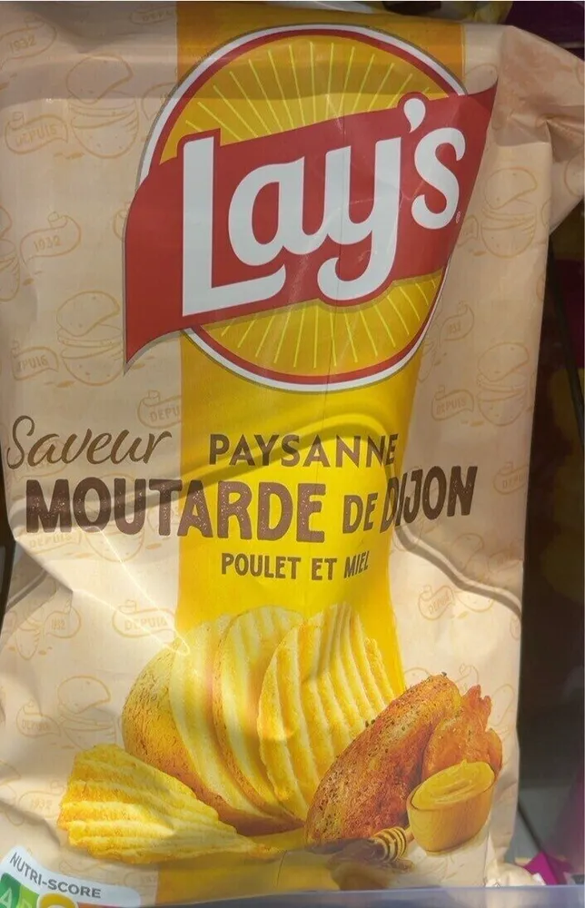 Chips moutarde de dijon poulet et miel