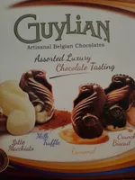 Assorted luxury chocolate tasting