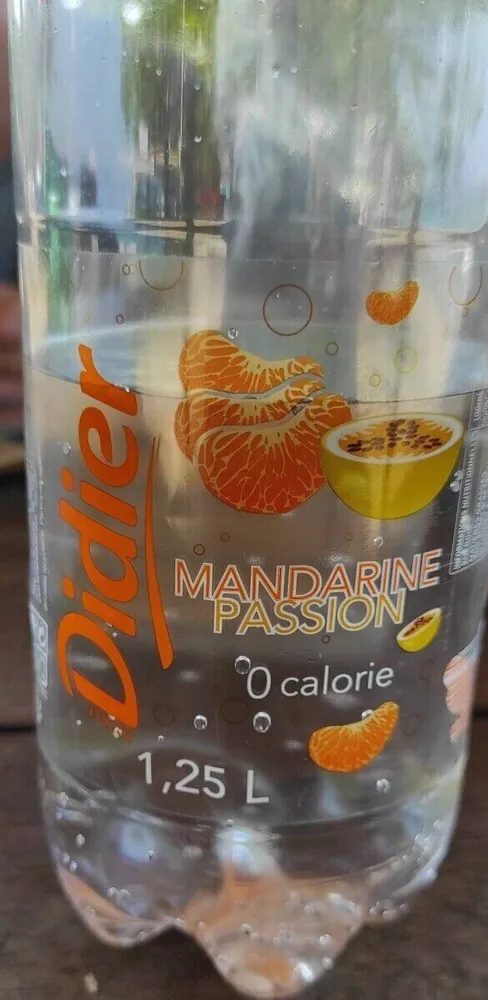 Didier mandarine passion 0 calorie