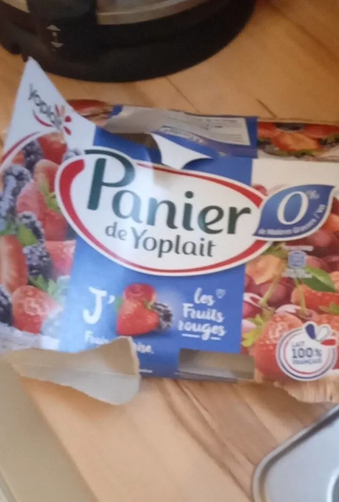 Panier de Yoplait