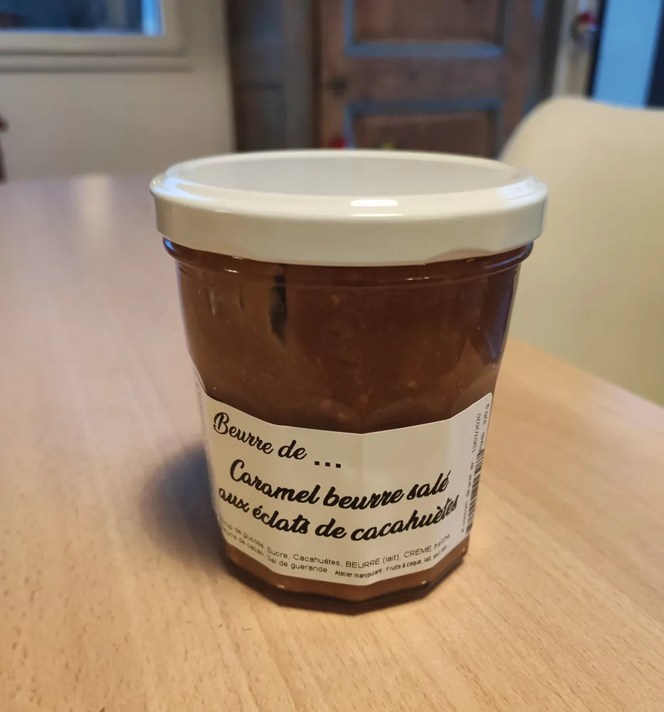 Beurre de... Caramel beurre salé aux éclats de cacahuètes