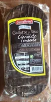 Gallette di riso con cioccolato fondente