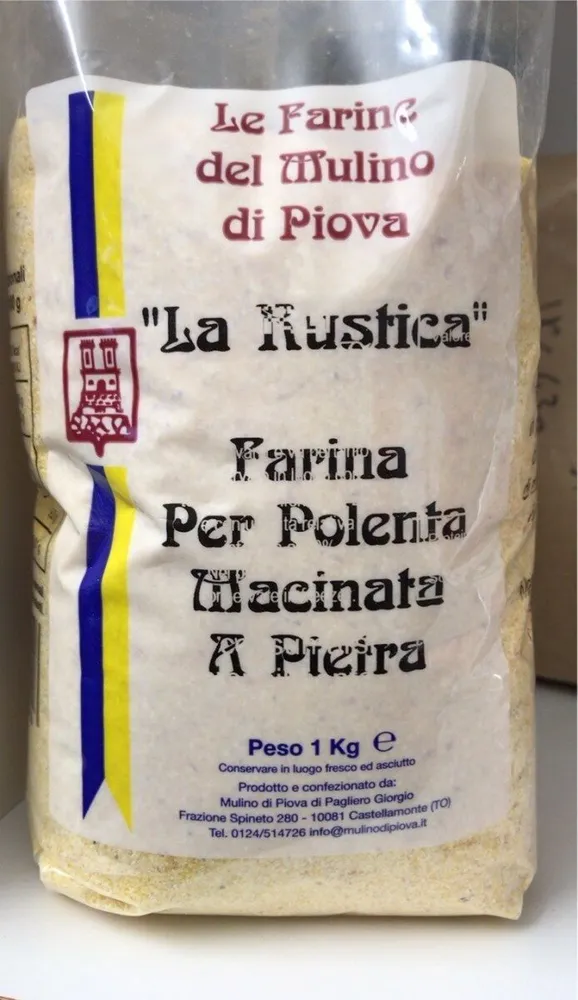 “La Rustica” Farona Per Polenta Macinata A Pietra