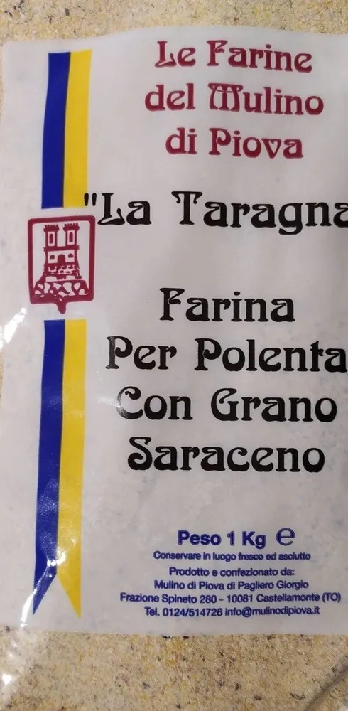 La Taragna farina per polenta con grano saraceno