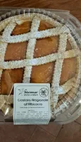 Crostata artigianale all'albicocca