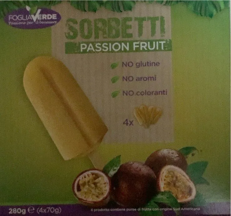 Sorbetti passion fruit