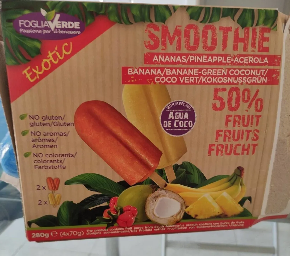 Smooothie ananas/banana