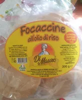 Focaccine all'olio di riso