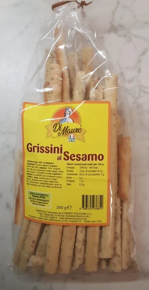 Grissini al sesamo