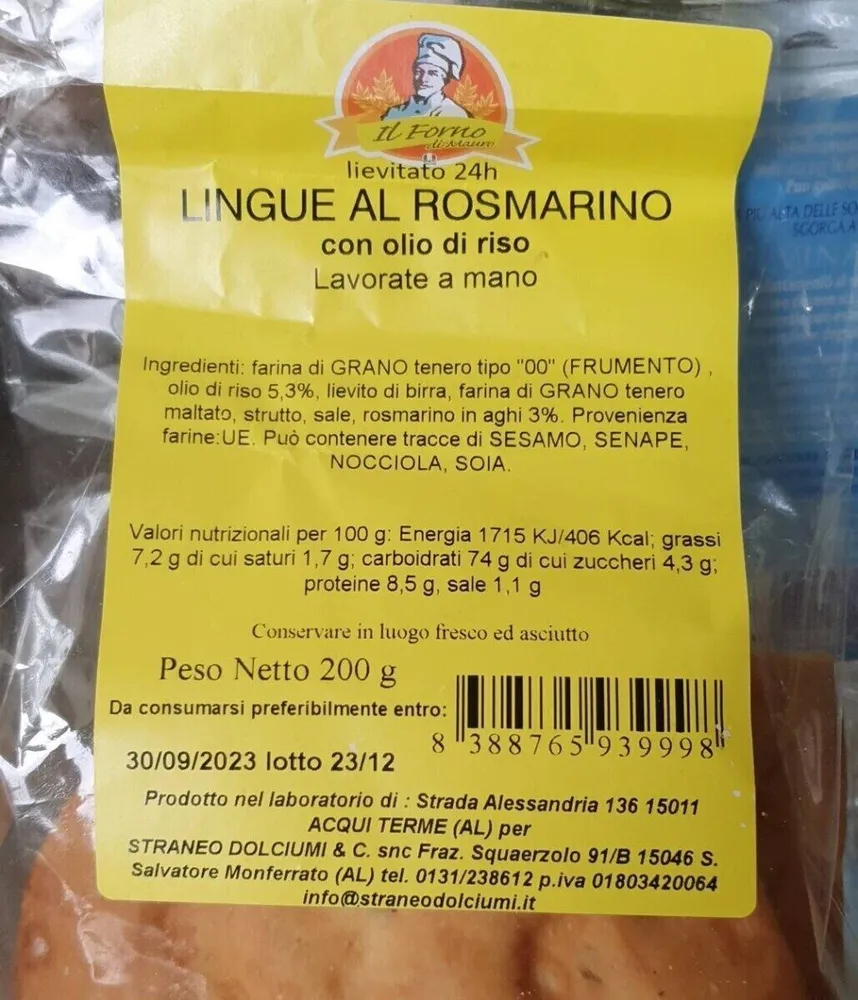 Lingue al rosmarino