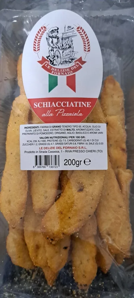 Schiacciatine alla Pizzaiola