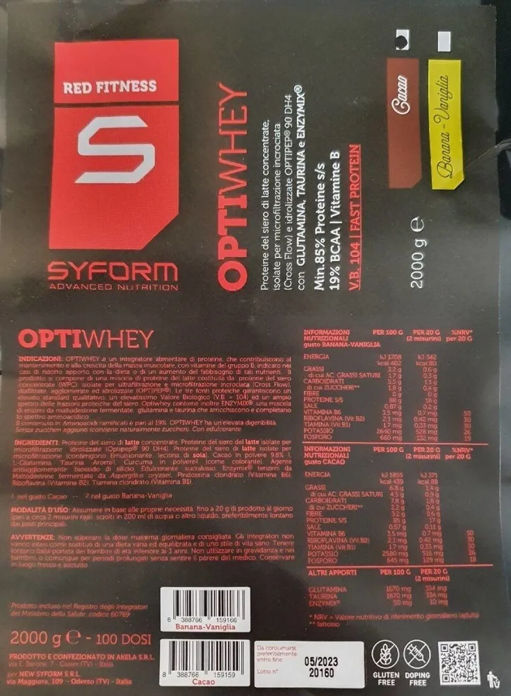 Optiwhey Caco