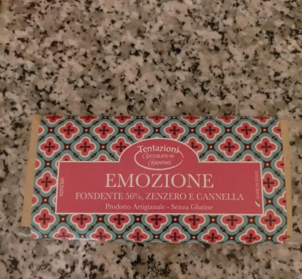 Fondente 56% zenzero e cannella