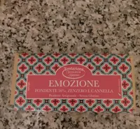 Fondente 56% zenzero e cannella