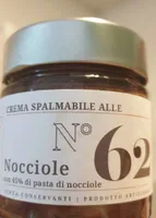 Crema spalmabile nocciole n. 62