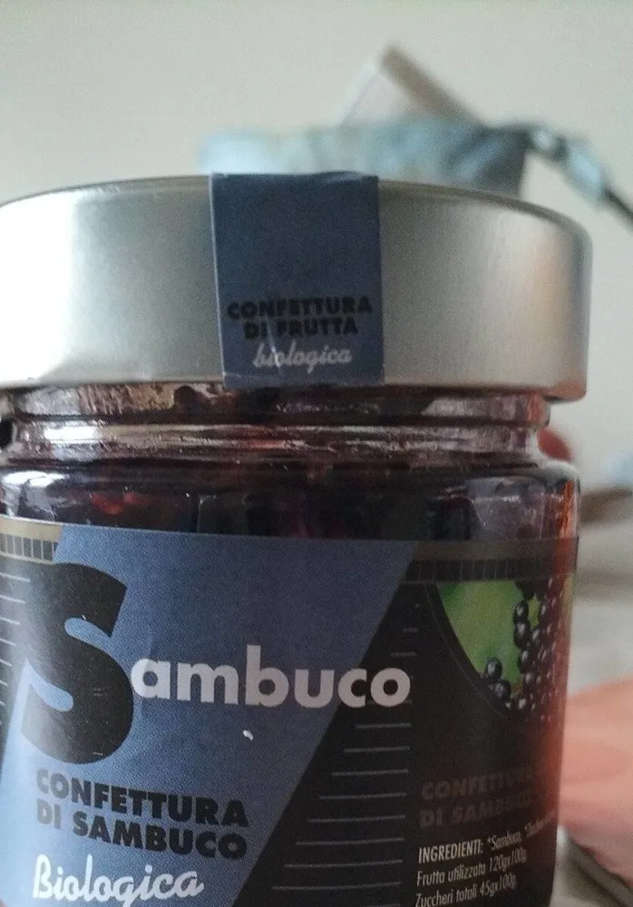 Sambuco confettura di sambuco biologica