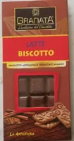 Cioccolato al latte con biscotto
