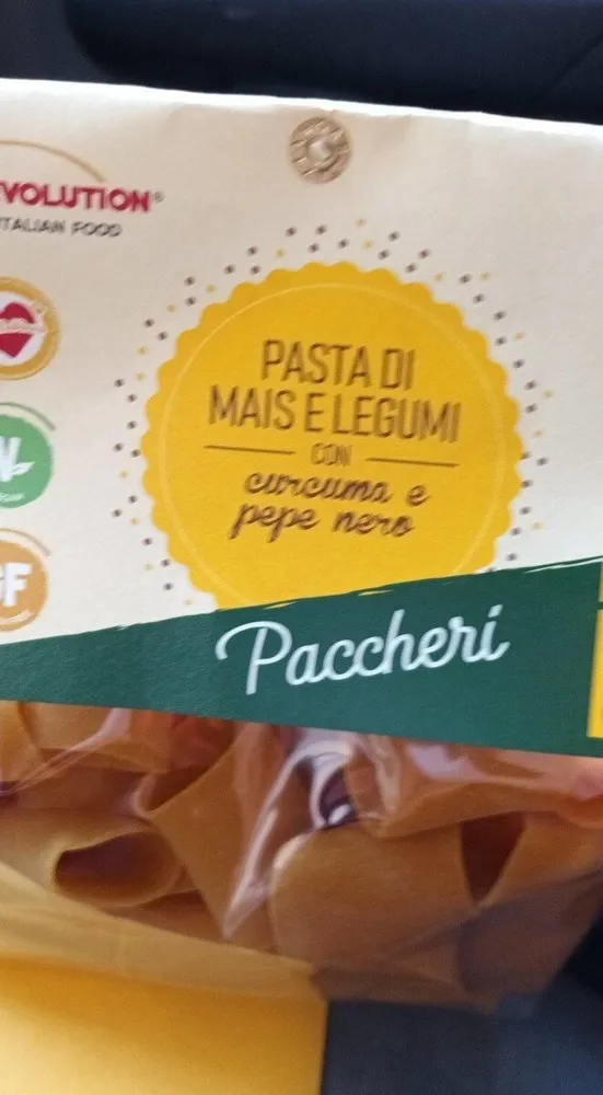 Pasta di mais e legumi