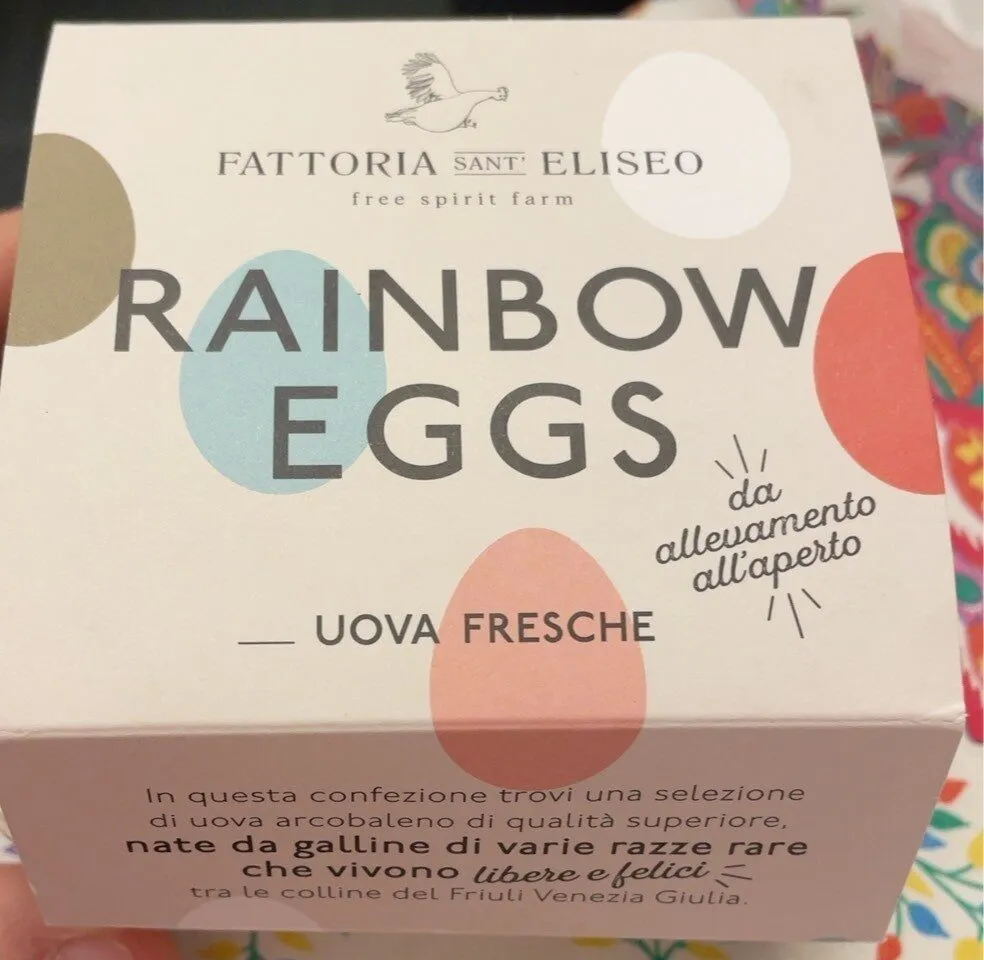Rainbow eggs