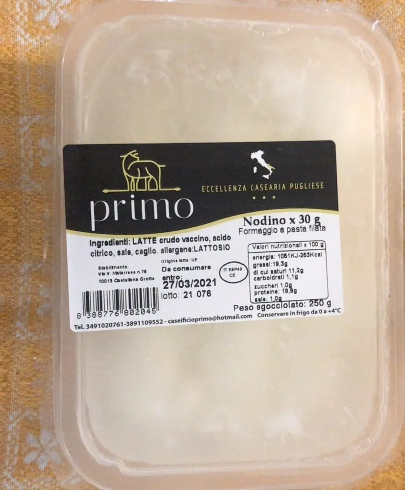Nodino formaggio a pasta filata