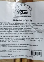 Grissini al mais