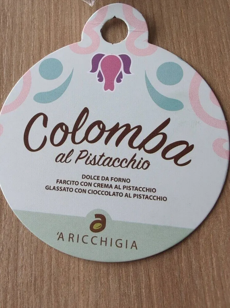Mini colombe à la pistache