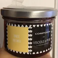 Composta di visciole e pere al profumo di zenzero
