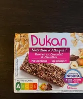 Nutrition d’attaque Barres au chocolat et noisettes