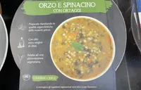 Zuppa orzo e spinacino