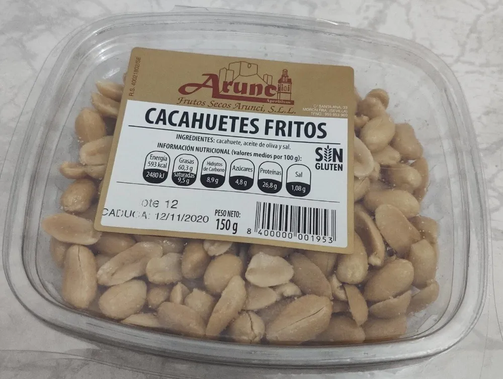 Cacahuetes fritos