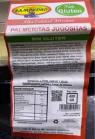 Palmeritas jugositas sin gluten