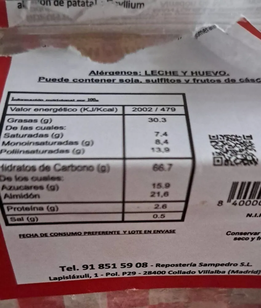 Rosquillas Anís Sampedro