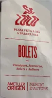 Pizza de bolets Sr. Lolo