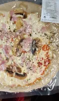 Pizza pernil i xampinyons