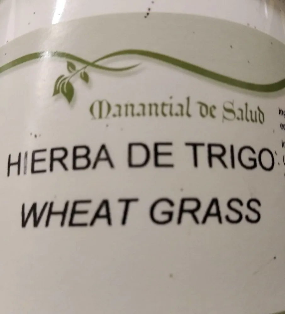 Hierba der trigo