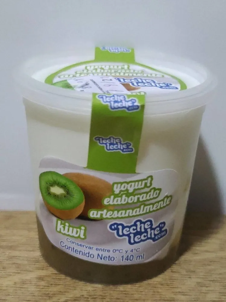 Yogur kiwi