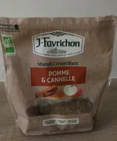 Muesli croustillant pomme et cannelle