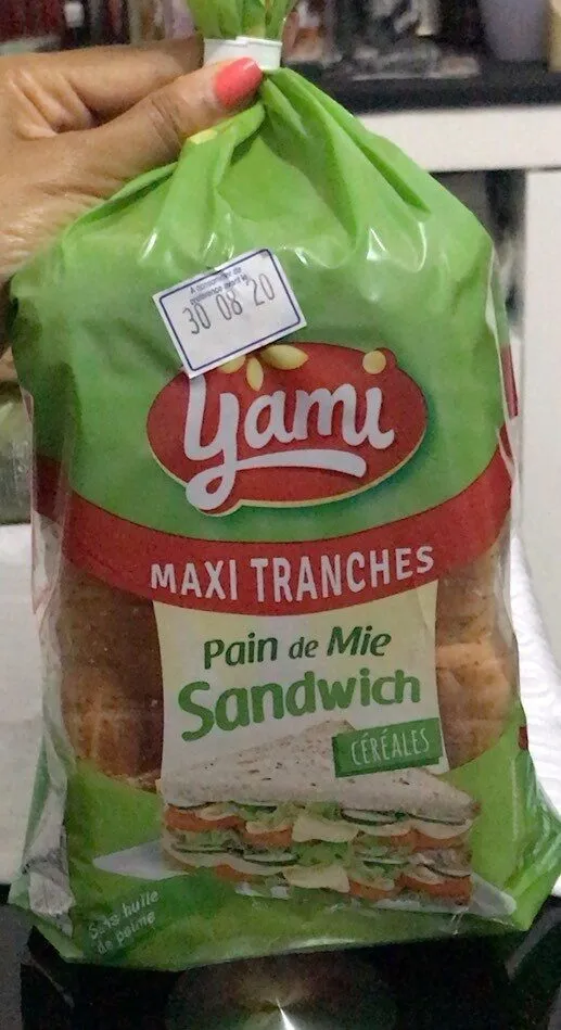 Pain de mie sandwich céréales