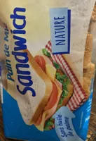 Pain de mie sandwich