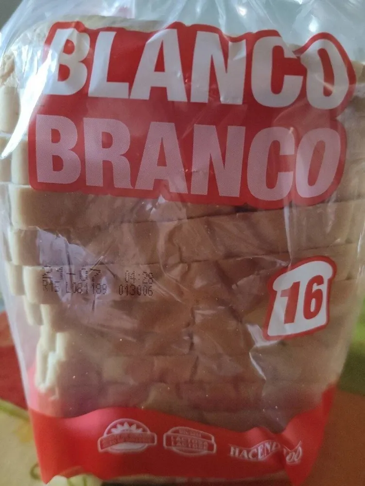 Pan de molde blanco