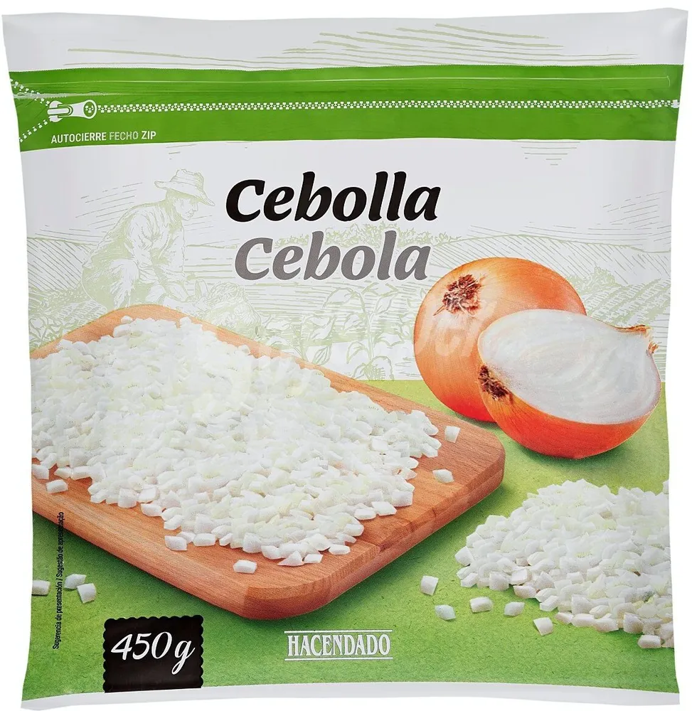 Cebolla ultracongelanda