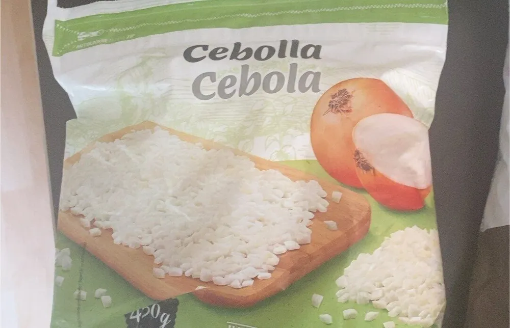 Cebolla troceada