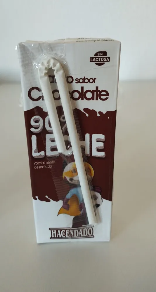 Leite com chocolate sem lactose